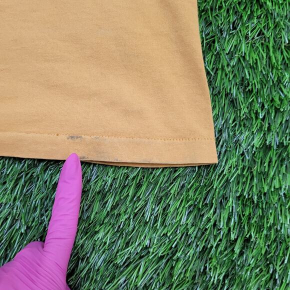 Vintage 90s Funny Work-Sucks Tank-Top Medium 19x25 Harrahs-Laughlin - Picture 6 of 16